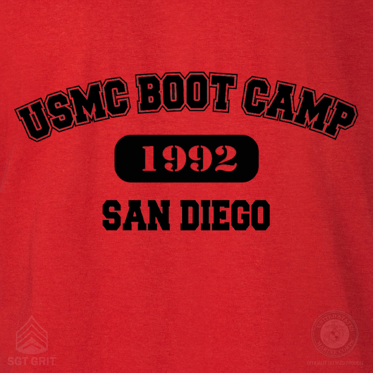 USMC Boot Camp T-Shirt- Back Design