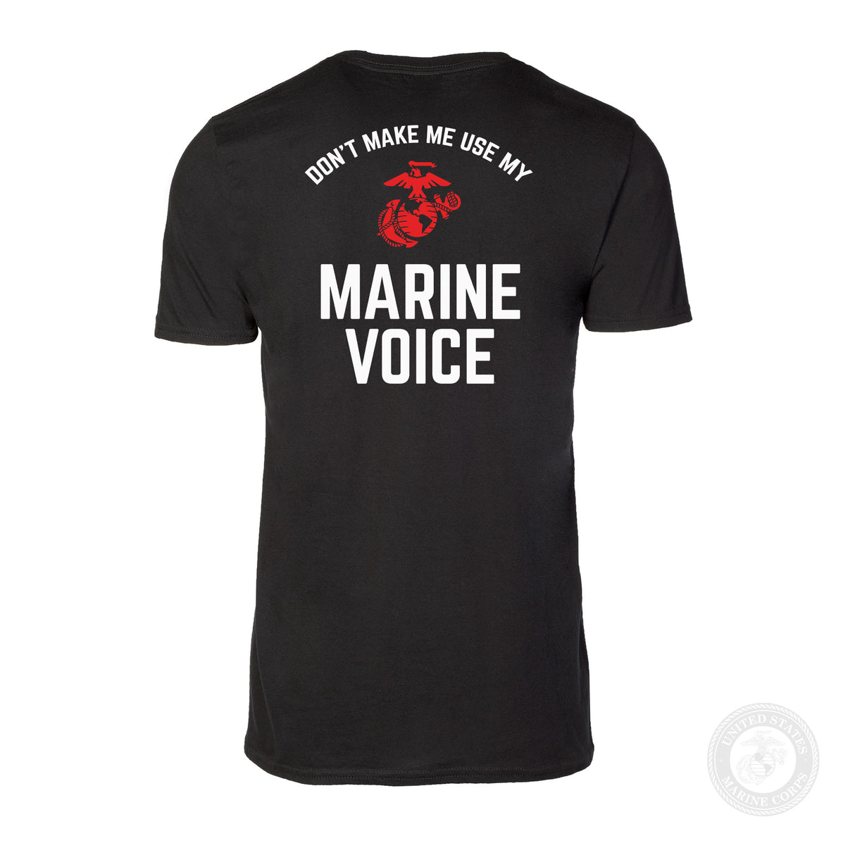 Marine Voice T-shirt- Back Design - SGT GRIT
