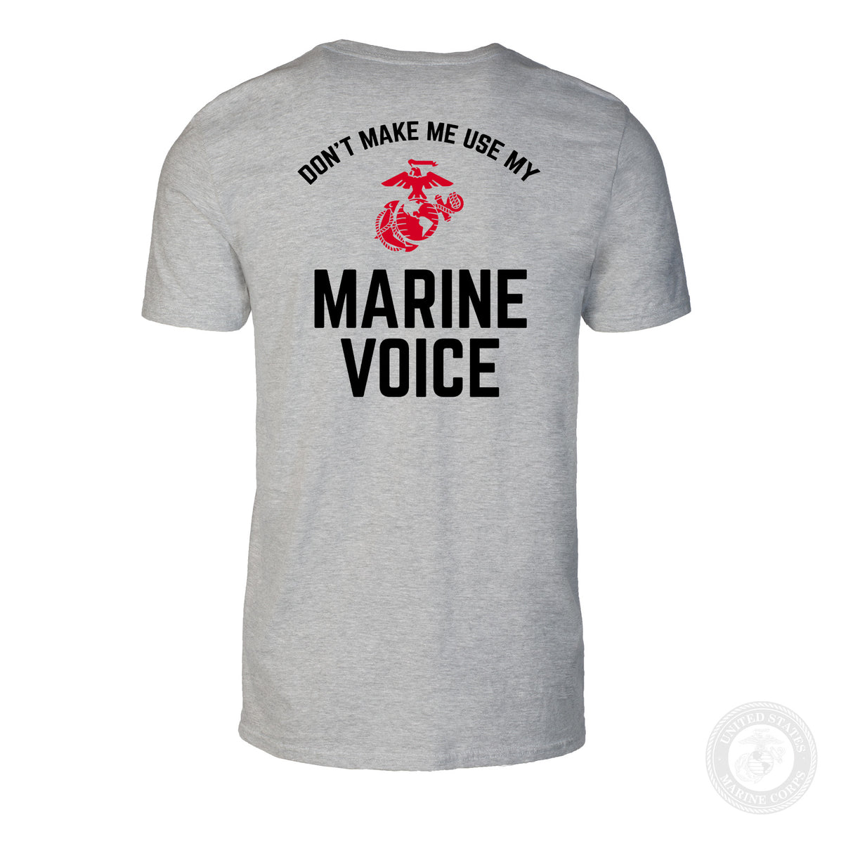 Marine Voice T-shirt- Back Design - SGT GRIT