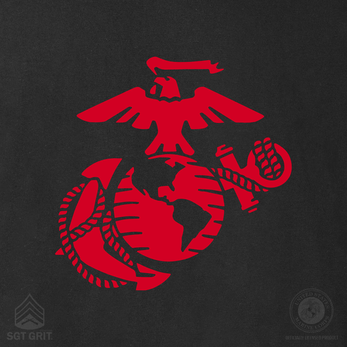 Marine Voice T-shirt- Back Design - SGT GRIT