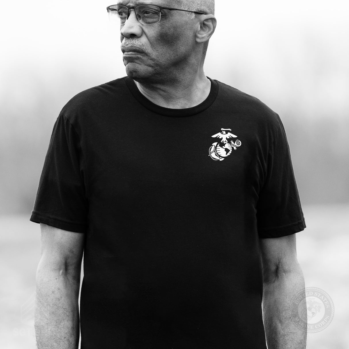 Choose Your Marine MOS Est. 1775 T-shirt- Back Design - SGT GRIT