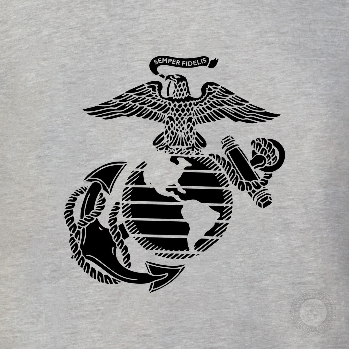 USMC Earned Never Given T-shirt- Back Design - SGT GRIT