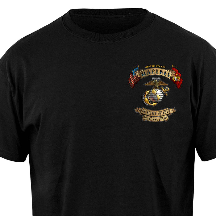USMC No Better Friend T-shirt - SGT GRIT