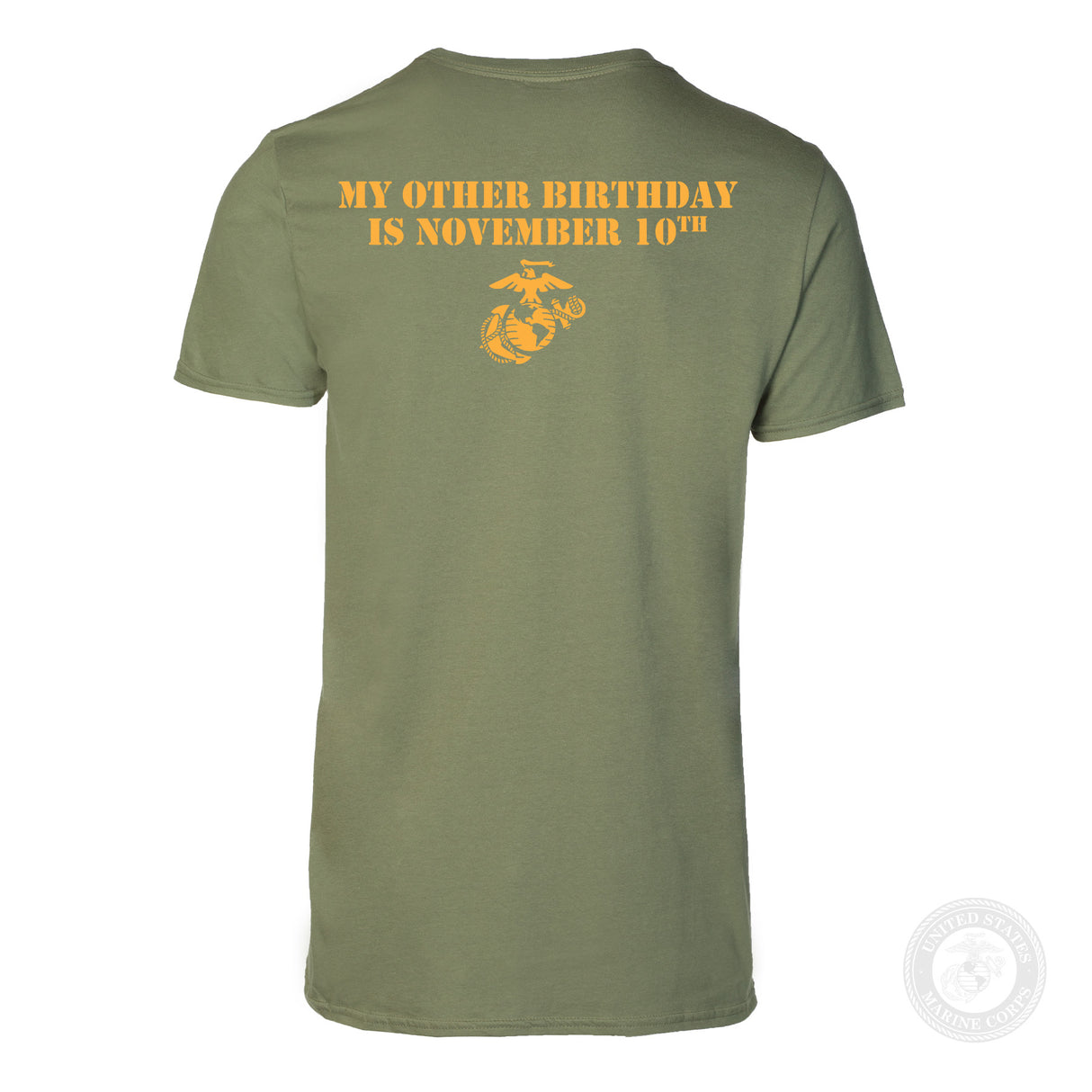 My Other Birthday Is November 10th T-shirt- Back Design - SGT GRIT