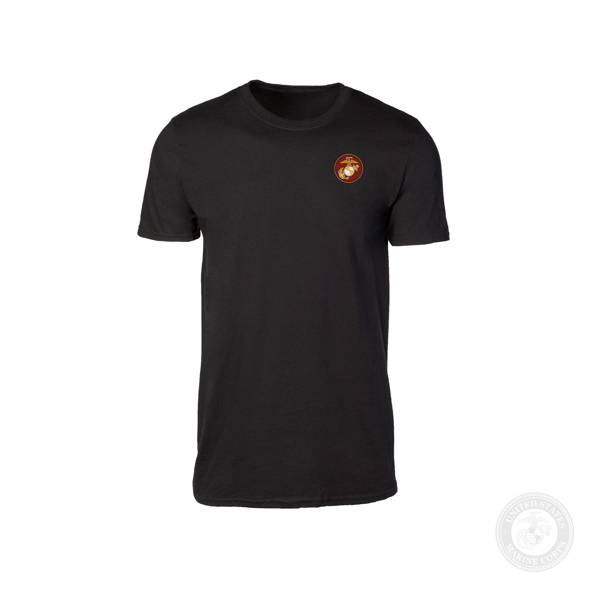 Marine Corp Flag and Seal T-Shirt- Back Design - SGT GRIT