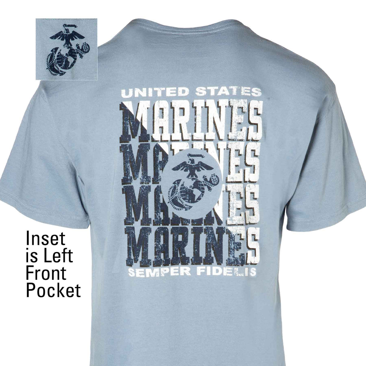 ComfortWash Marines Pocket Tee - SGT GRIT