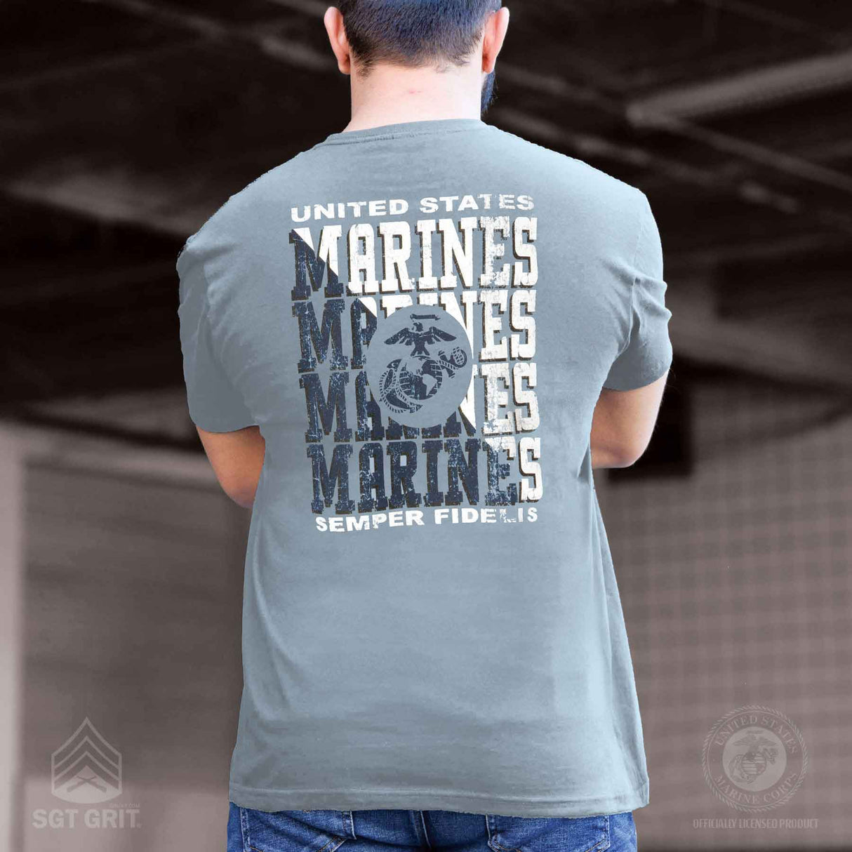 ComfortWash Marines Pocket Tee - SGT GRIT