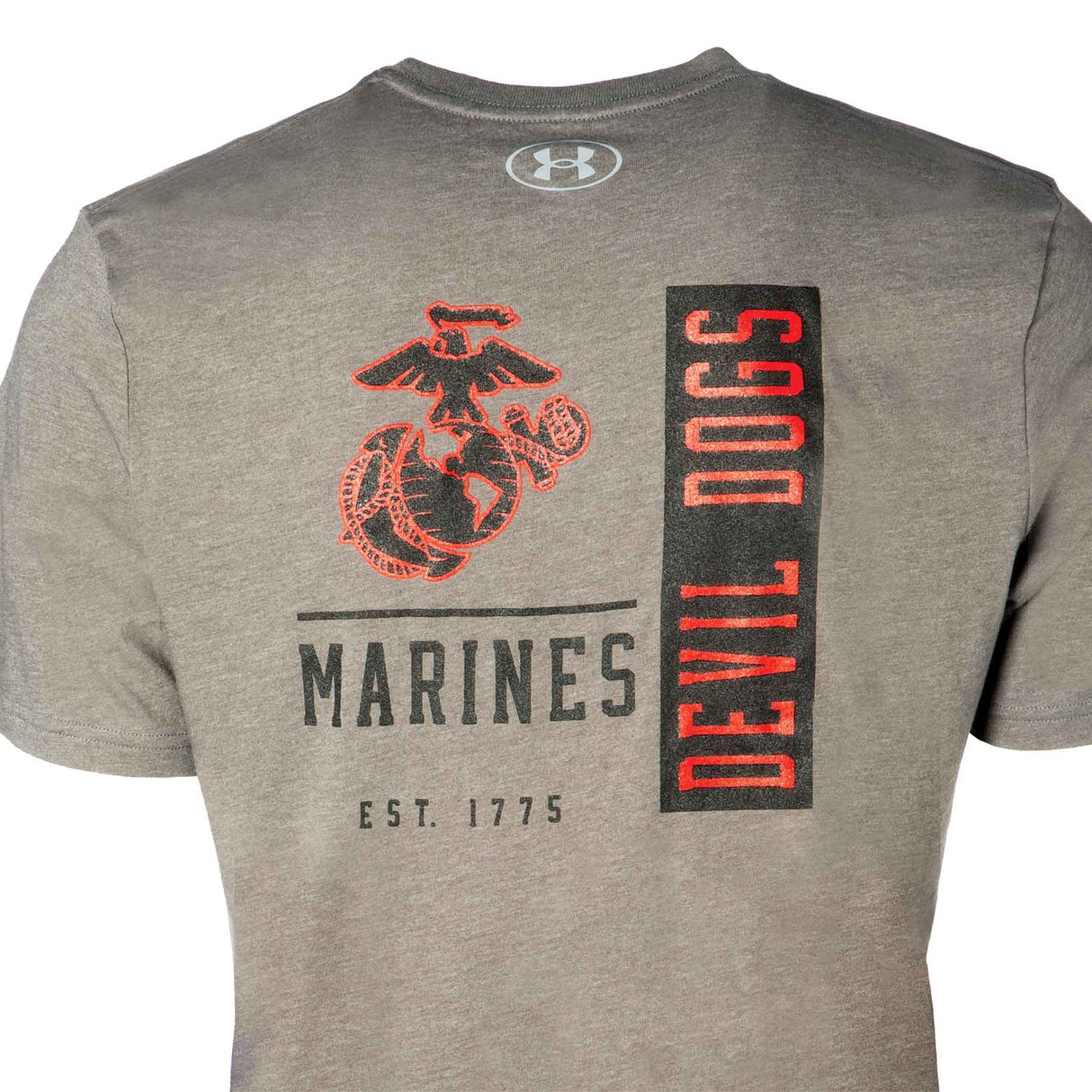 UA USMC Devil Dogs Performance Cotton T-shirt - SGT GRIT
