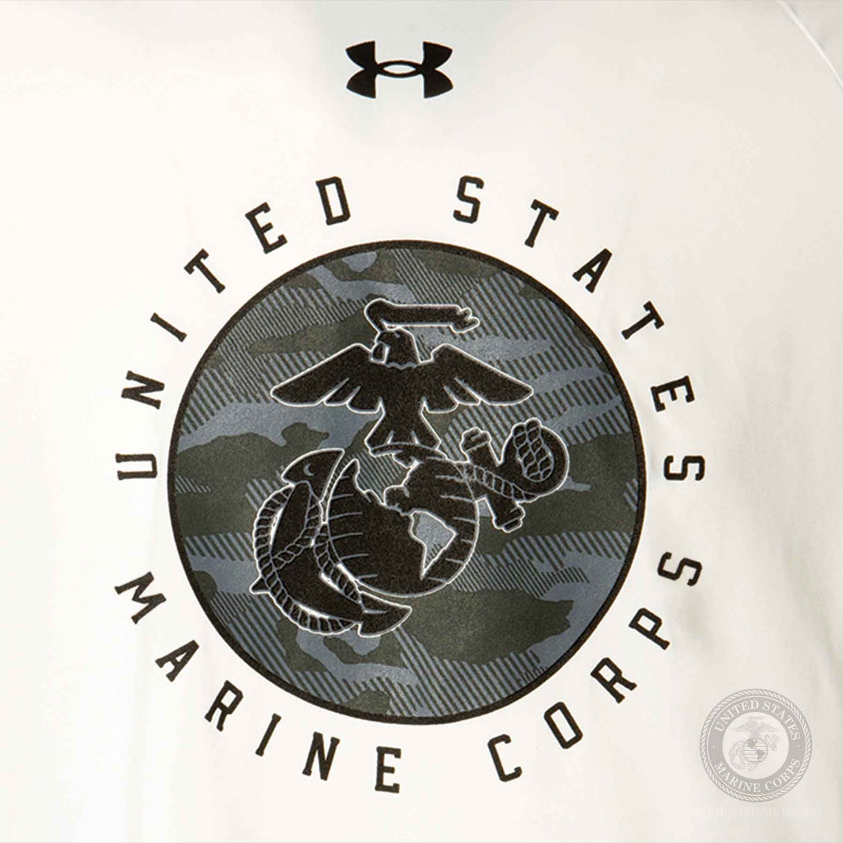 UA USMC Camo Circle Tech T-shirt - SGT GRIT