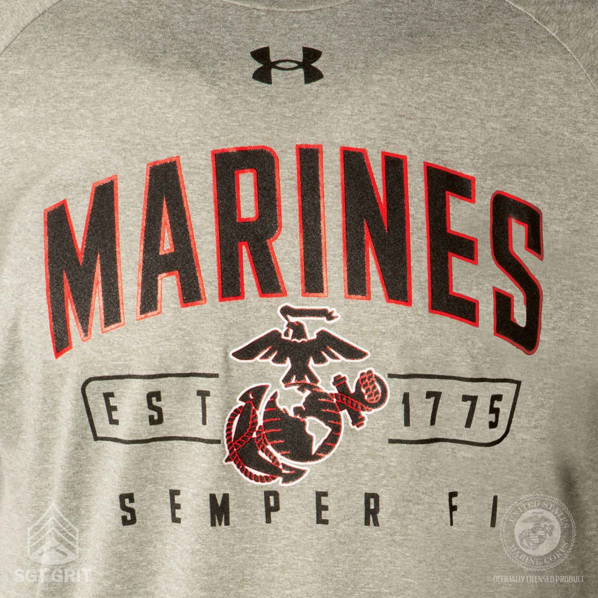 UA Marines Semper Fi Tech T-shirt - SGT GRIT