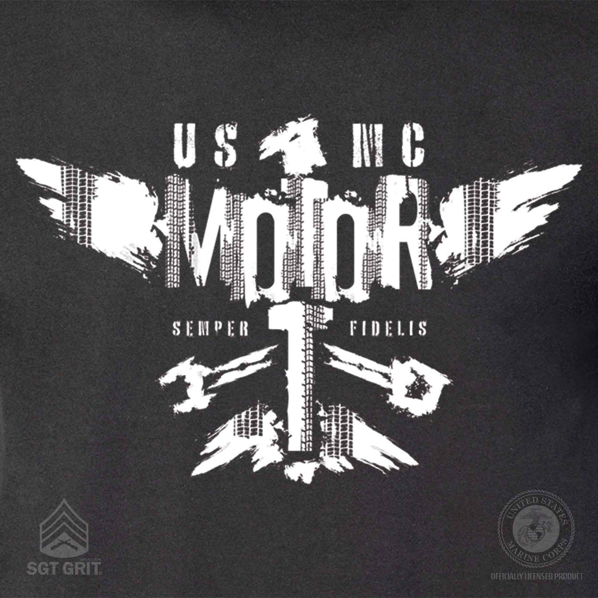 USMC Motor-T Eagle T-shirt - SGT GRIT
