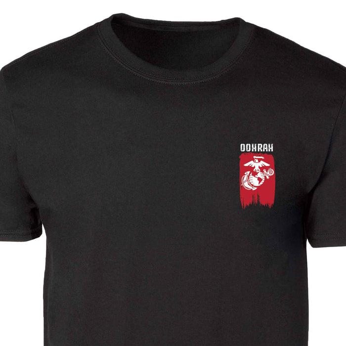 USMC Oohrah Back Print T-shirt - SGT GRIT
