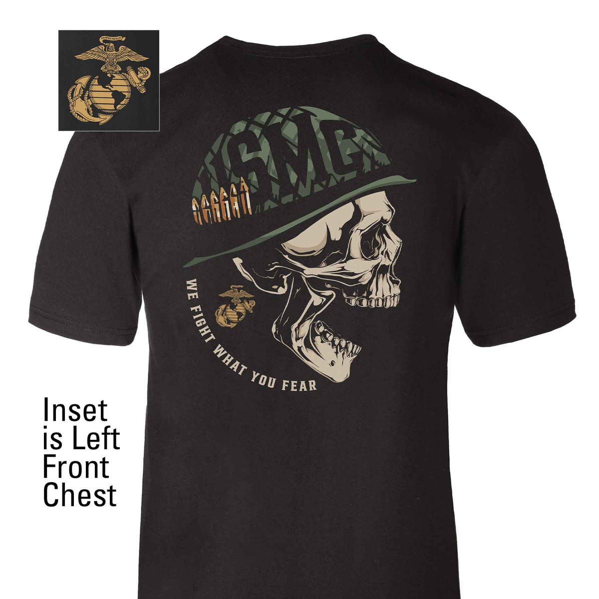 Fear The Sea Premium Tee - Military