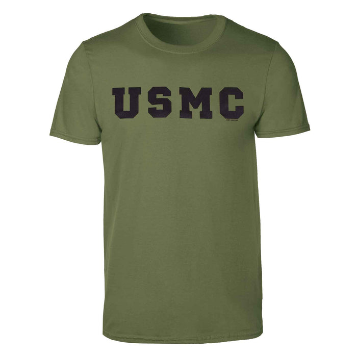USMC Initials Marine Corps T-shirt