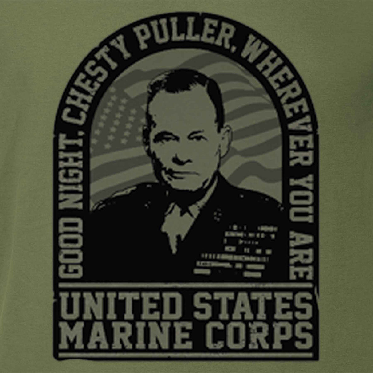 Chesty Puller T-shirt - SGT GRIT