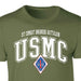 1st Combat Engineer Battalion Arched Patch Graphic T-shirt - SGT GRIT