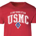 1st Combat Engineer Battalion Arched Patch Graphic T-shirt - SGT GRIT