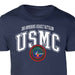 2nd Amphibious Assault Bn Arched Patch Graphic T-shirt - SGT GRIT