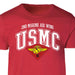 2nd Marine Air Wing Arched Patch Graphic T-shirt - SGT GRIT
