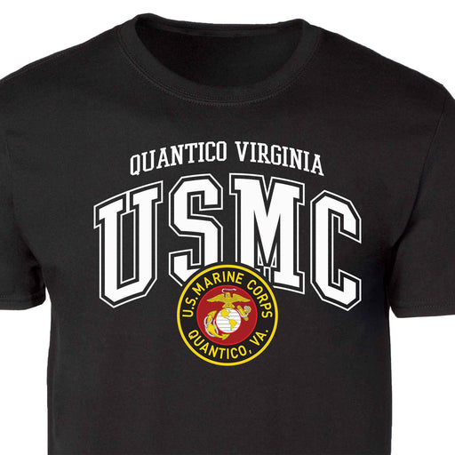 Quantico Virginia Arched Patch Graphic T-shirt - SGT GRIT