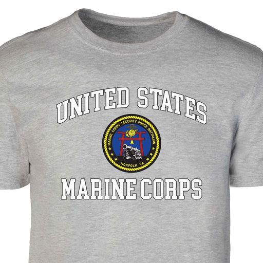 Marine Corps Security Force USMC Patch Graphic T-shirt - SGT GRIT