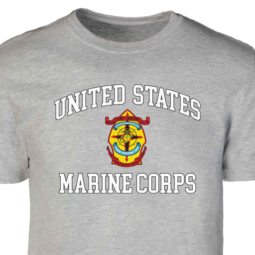 MCB Camp Lejeune USMC Patch Graphic T-shirt - SGT GRIT