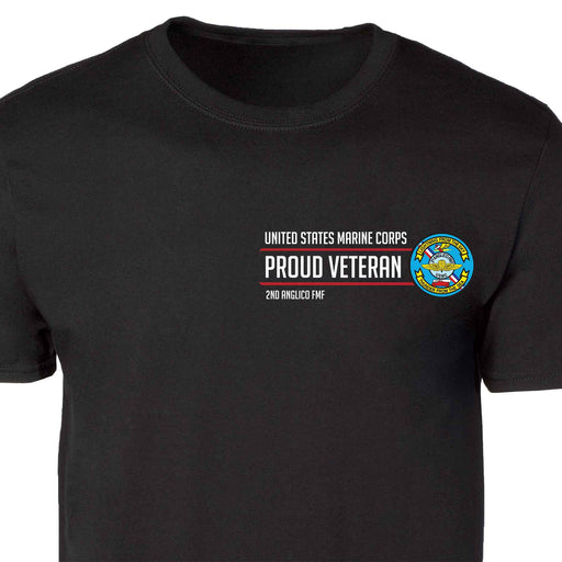 2D Anglico FMF Proud Veteran Patch Graphic T-shirt - SGT GRIT