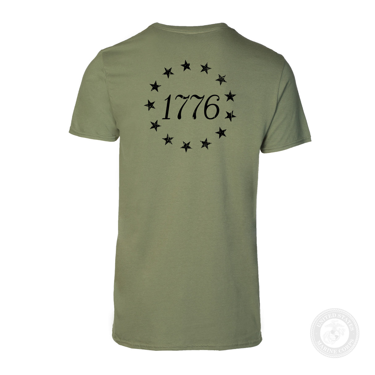 1776 Betsy Ross Flag T-Shirt - Back Design
