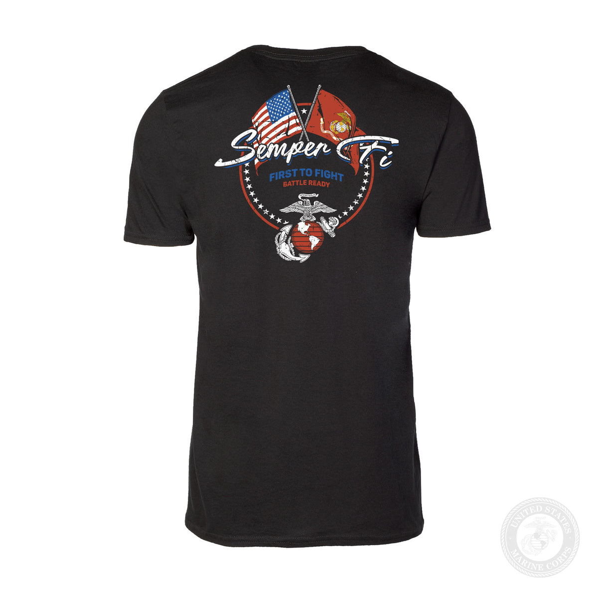 New Circle Full Back Design- T-Shirt - SGT GRIT