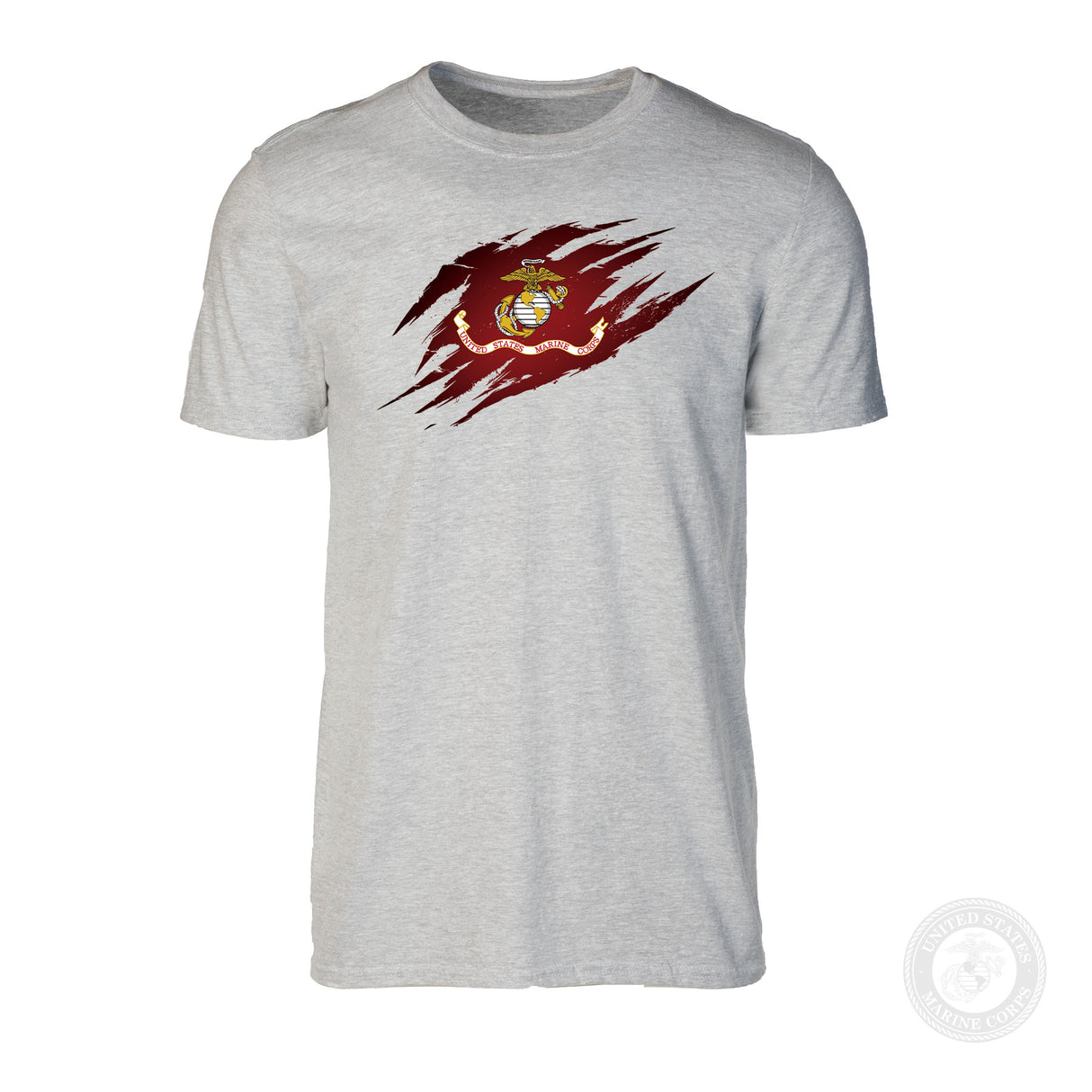 USMC Flag Tear Away T-Shirt - SGT GRIT