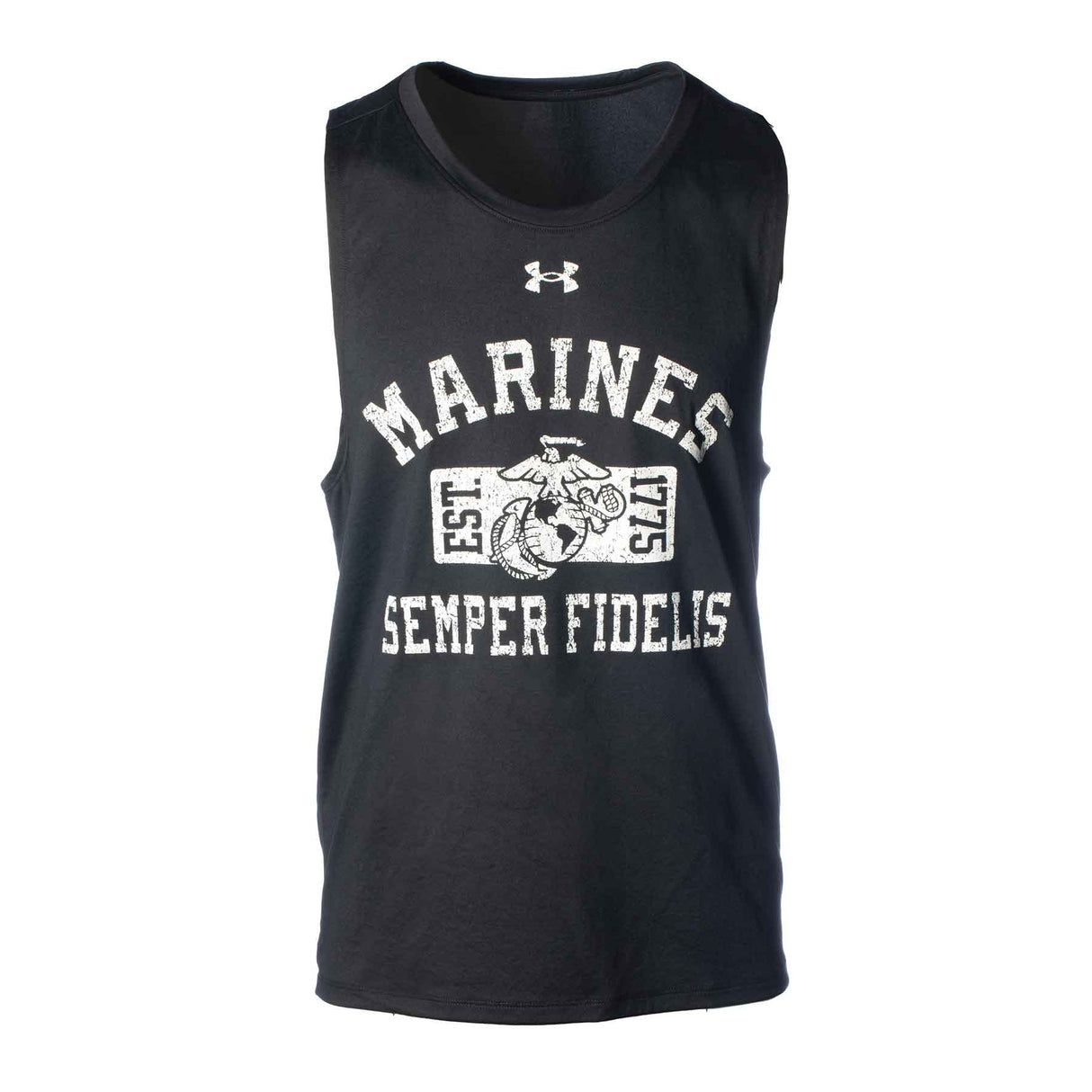 Under Armour Marines Est. 1775 Tech Sleeveless T-shirt - SGT GRIT