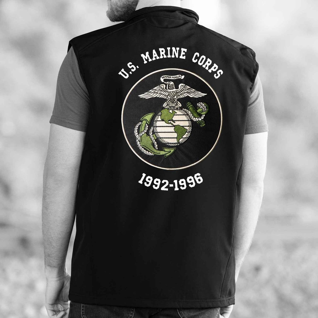 EGA Soft Shell Vest - SGT GRIT