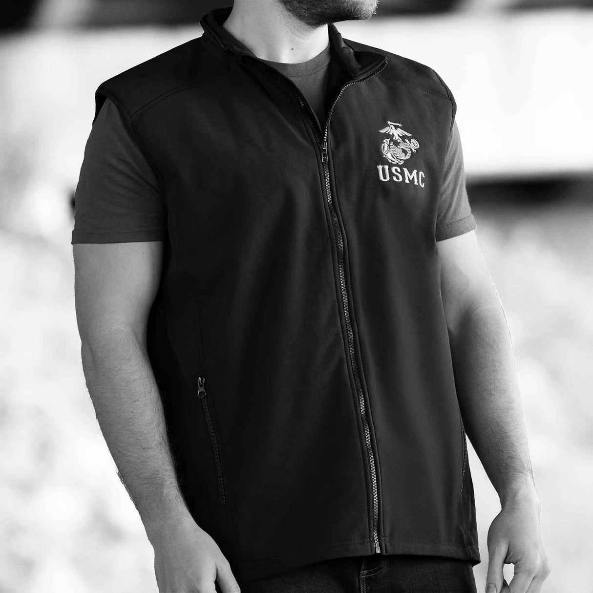 EGA Soft Shell Vest - SGT GRIT