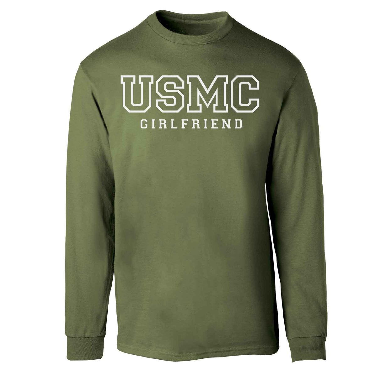 USMC Girlfriend Long Sleeve Shirt - SGT GRIT