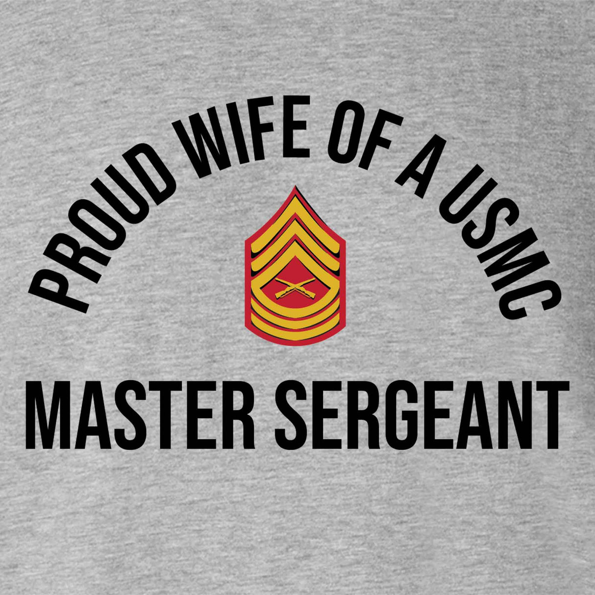 Wife of a Marine Choose Your Rank T-shirt - SGT GRIT
