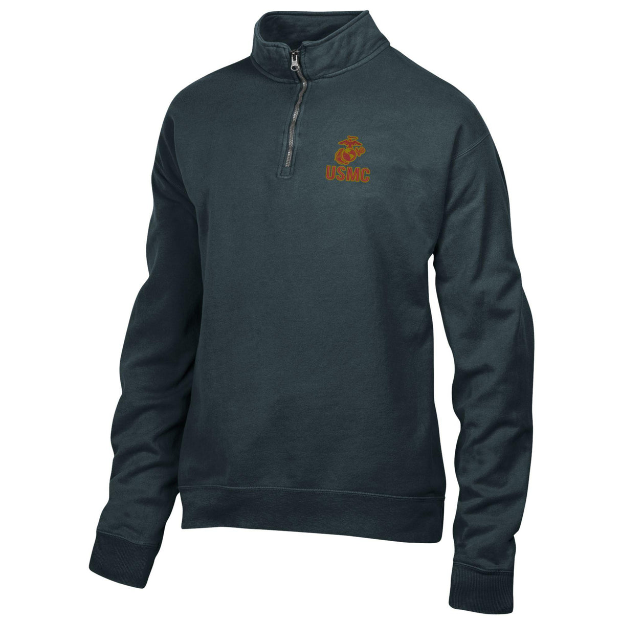 ComfortWash USMC Embroidered 1/4 Zip - SGT GRIT