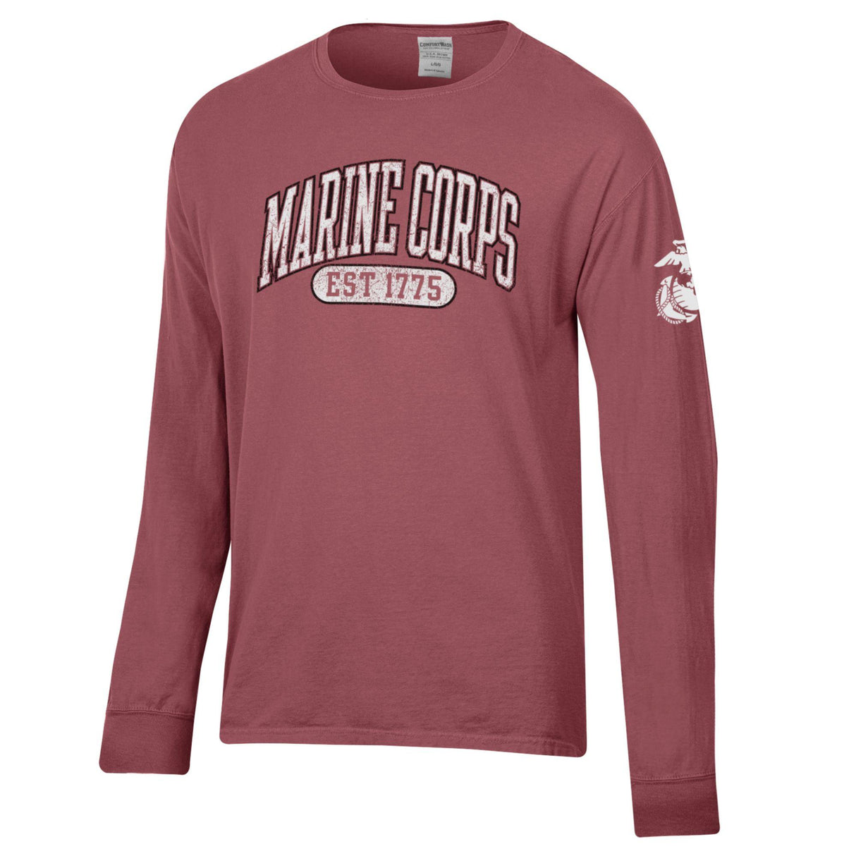 ComfortWash Marine Corps Est 1775 Long Sleeve T-shirt - SGT GRIT