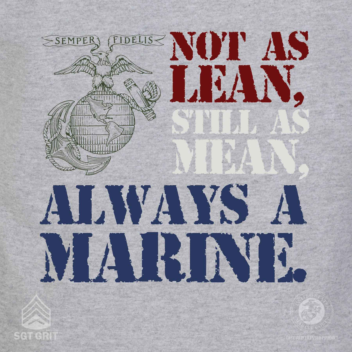 Not As Lean Back With Front Pocket T-Shirt - SGT GRIT
