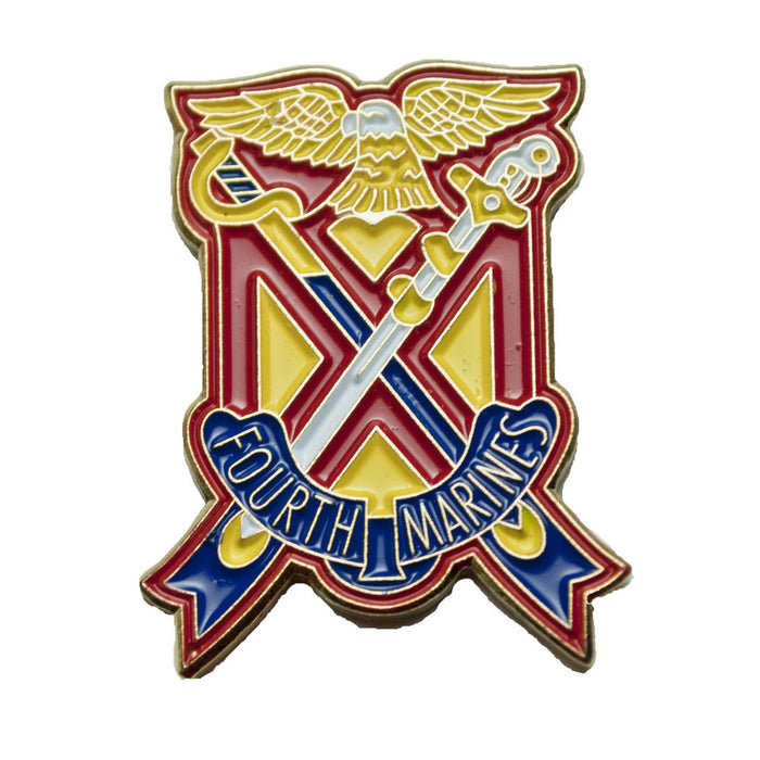4th Marine Regiment Pin - SGT GRIT