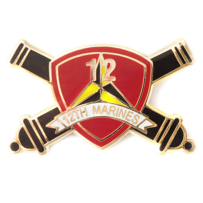 12th Marine Regiment Pin - SGT GRIT