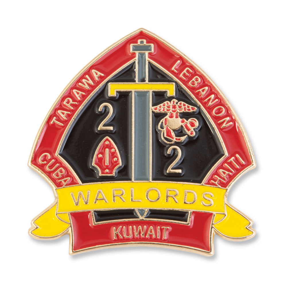 2nd Battalion 2nd Marines Pin - SGT GRIT