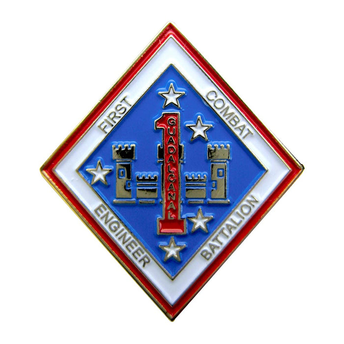 1st Combat Engineer Battalion Pin