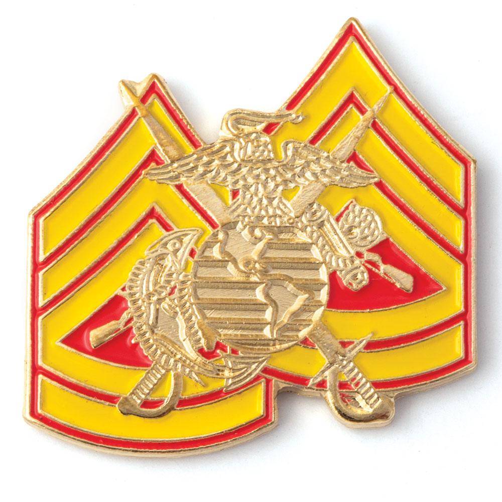 EGA Rank Pins - All Ranks - SGT GRIT