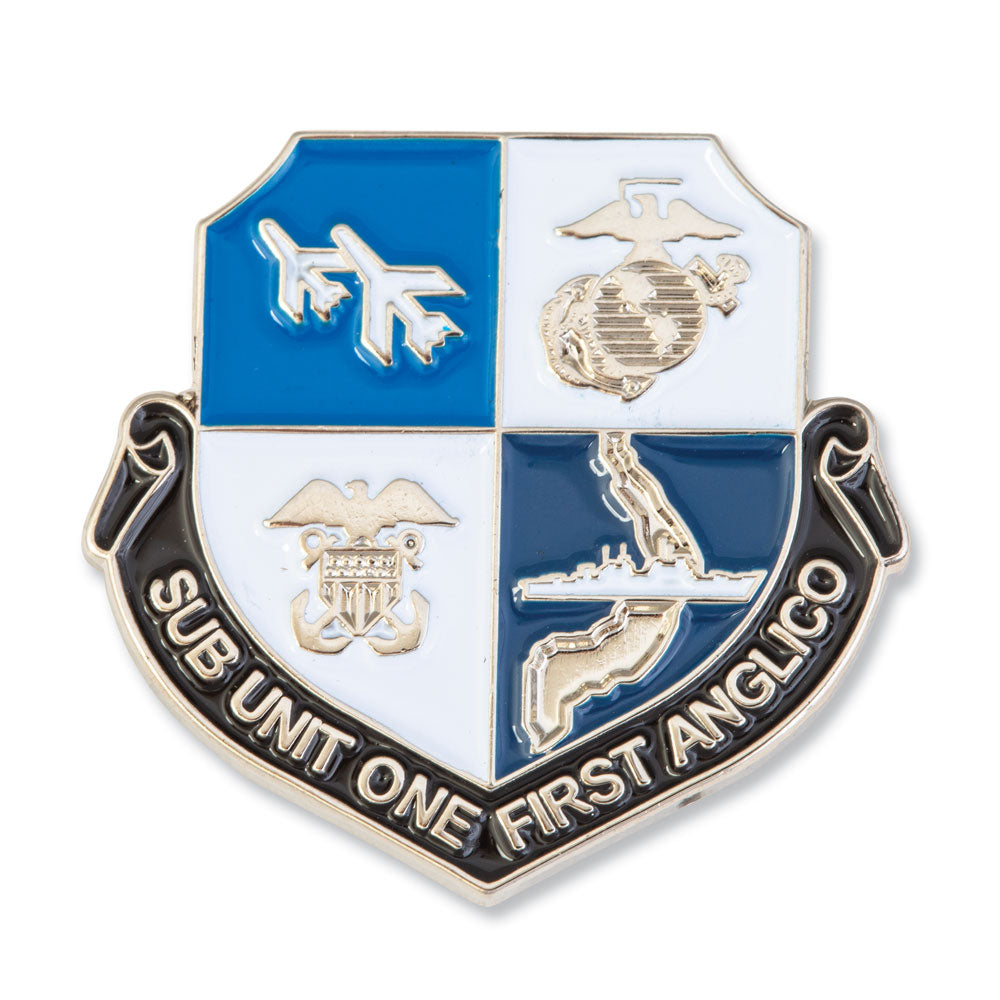 SU-1 1st Anglico Pin - SGT GRIT