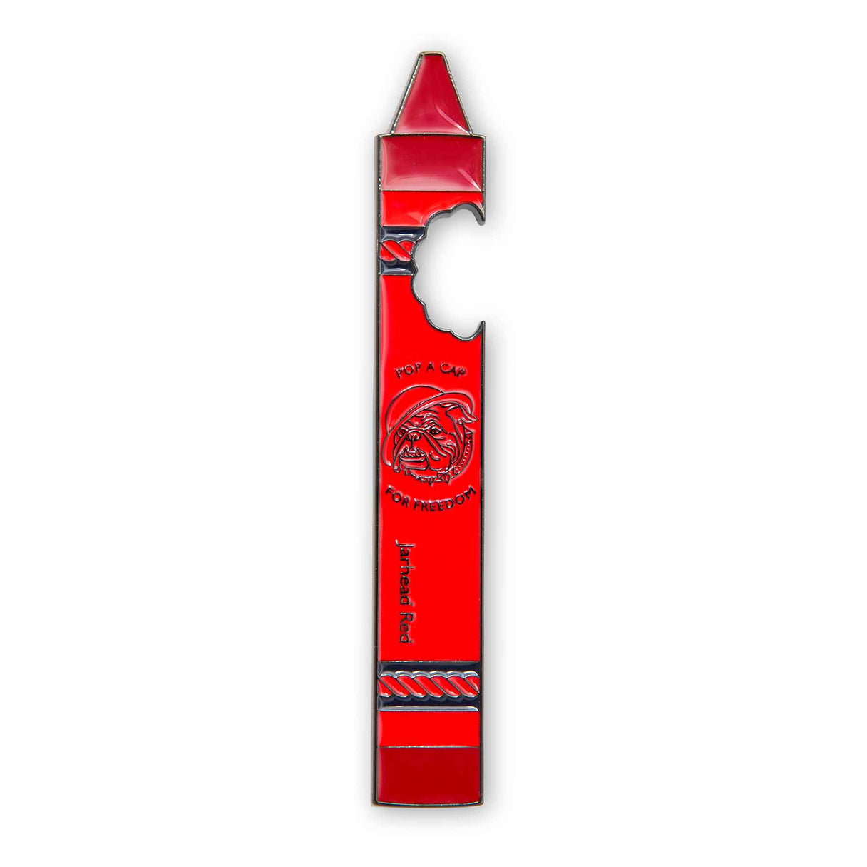 Crayon Eater Jarhead Bottle Opener - Red - SGT GRIT