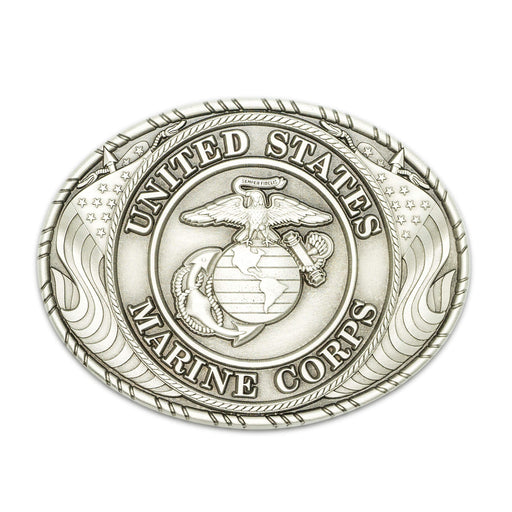 USMC Seal Pewter Buckle - SGT GRIT