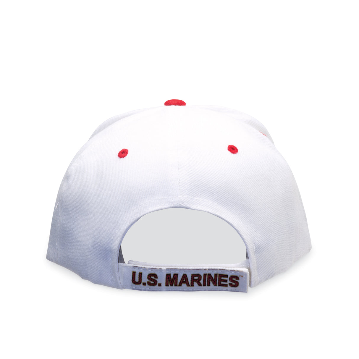 Marines Corps Logo Hat – Personalized – White - SGT GRIT