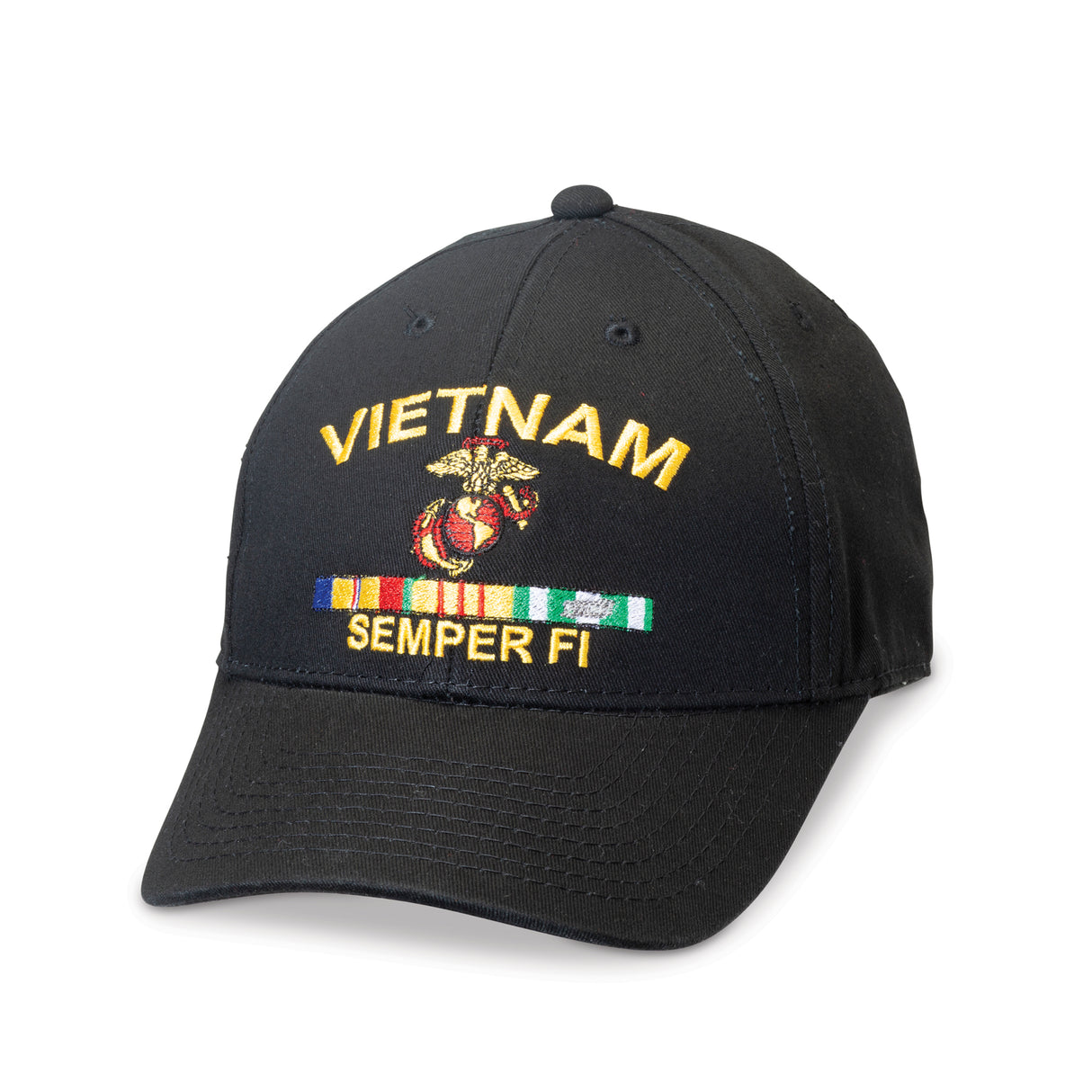 Marine Vietnam War Ribbon Hat- Black - SGT GRIT