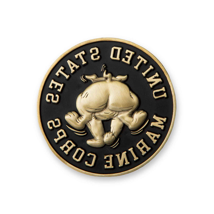 USMC Vintage Bulldog Challenge Coin - SGT GRIT