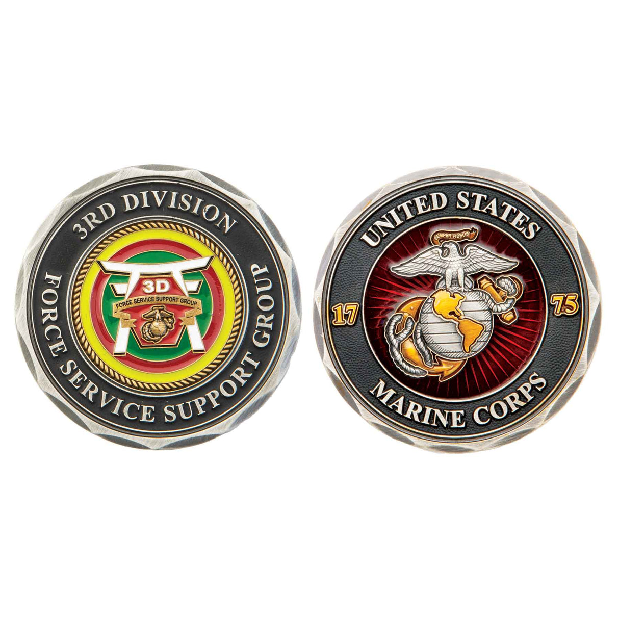3rd FSSG Challenge Coin - SGT GRIT
